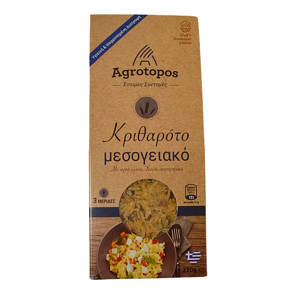 Κριθαρότο Μεσογειακό Αγρότοπος (220 γρ.)